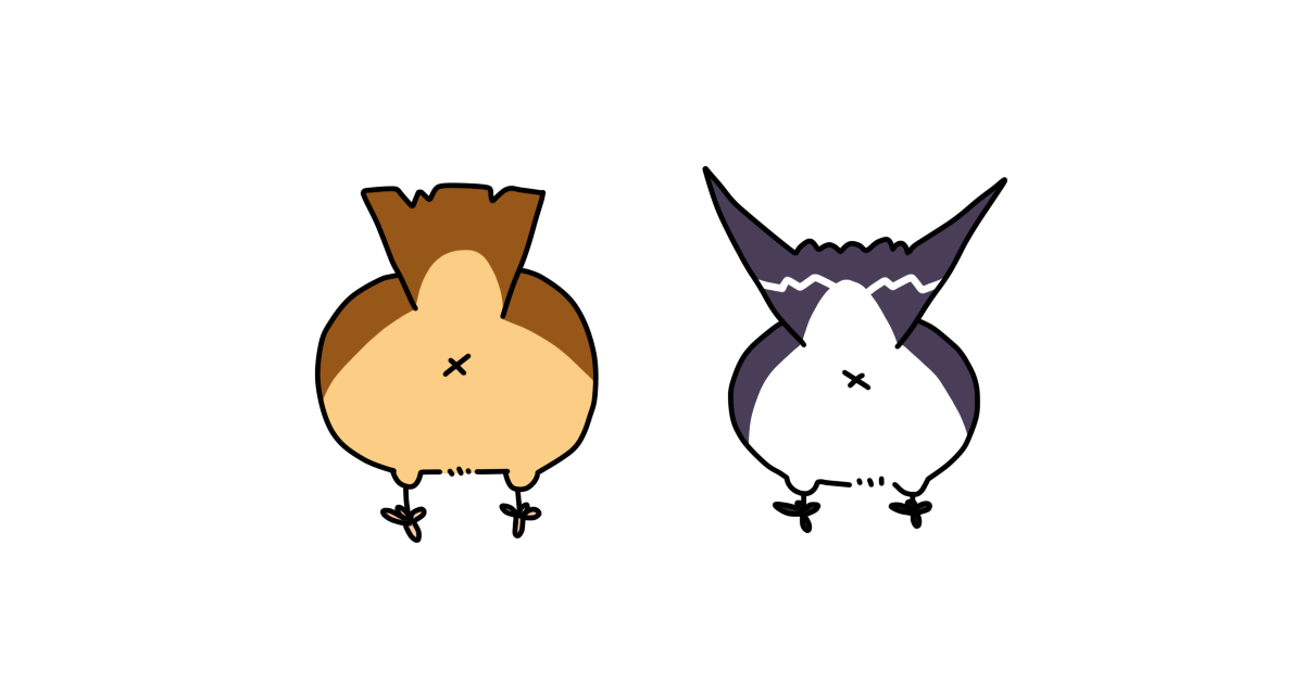 スズメとツバメ