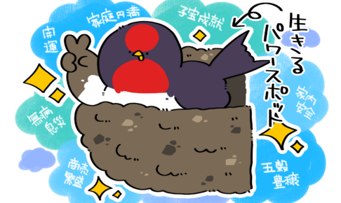 ツバメが巣をつくる家には幸運が訪れるんだって | トリまみれイラスト